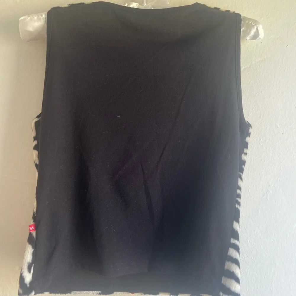 SOLD RARE Morgan De Toi two piece faux fur zebra set - Picture 4 of 6